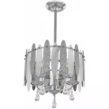 Подвесная люстра хрустальная на штанге Arte Milano Sorrento-4309 374309/5/350/380 CR