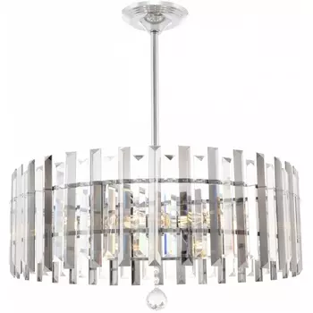 Подвесная люстра хрустальная на штанге Arte Milano Sorrento-1409 371409/8/350/570 CR