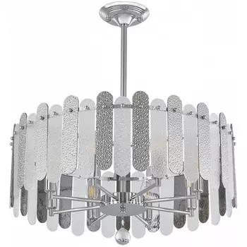 Подвесная люстра хрустальная на штанге Arte Milano Sorrento-3109 373109/8/350/580 CR