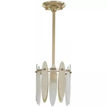 Подвесная люстра хрустальная на штанге Arte Milano Sorrento-4309 374309/1/350/190 GD