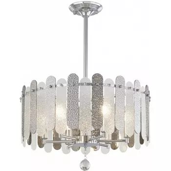 Подвесная люстра хрустальная на штанге Arte Milano Sorrento-3109 373109/6/350/500 CR