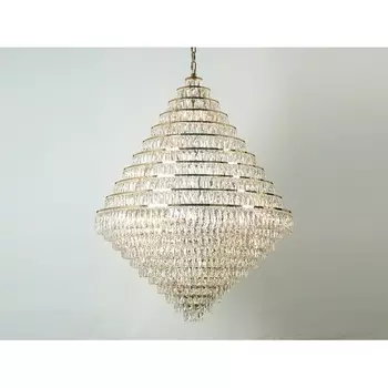 Подвесная люстра хрустальная Newport 10120 10125+43/C gold