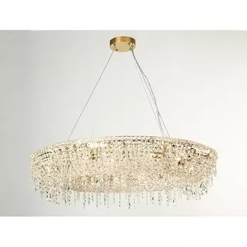 Подвесной светильник хрустальная Newport 10900 10910+6/S gold