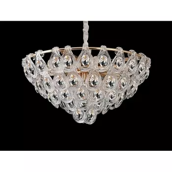 Подвесная люстра хрустальная Newport 5250 5259/C gold