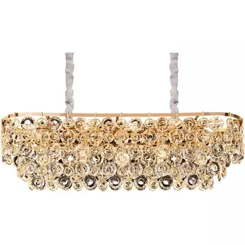 Подвесная люстра хрустальная Newport 5260 5265+10/S gold