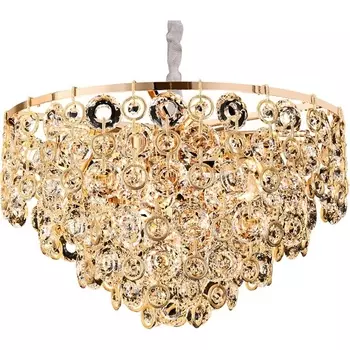 Подвесная люстра хрустальная Newport 5260 5265+11/C gold