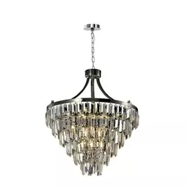 Подвесная люстра хрустальная Novello LH0039/9P-NK-CL (Lumien Hall)