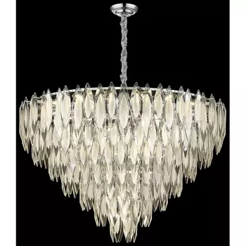 Подвесная каскадная люстра хрустальная Wertmark Orlanda WE144.33.103