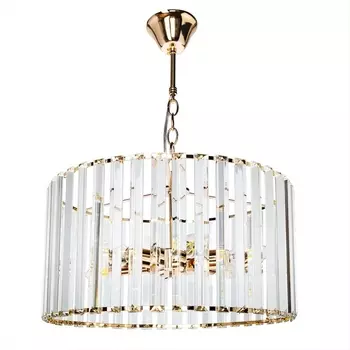 Подвесная люстра хрустальная Arte Lamp Pollux A1033LM-6GO