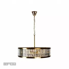 Подвесная люстра хрустальная Queen 8945-6 GLD (iLamp)