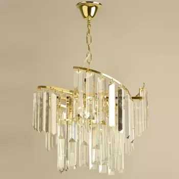 Подвесная люстра хрустальная Reluce 02414-0.4-06 G