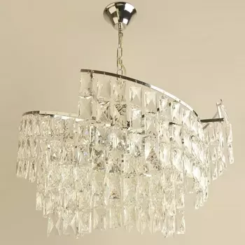 Подвесная люстра хрустальная Reluce 02414-0.4-11A CR