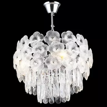 Подвесная люстра хрустальная Reluce 02447-0.4-04 CH