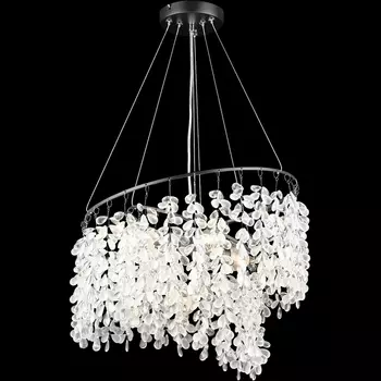 Подвесная люстра хрустальная Reluce 02484-0.4-05 BK