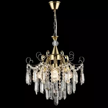 Подвесная люстра хрустальная Reluce 02586-0.4-04 COP