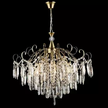 Подвесная люстра хрустальная Reluce 02586-0.4-06 COP