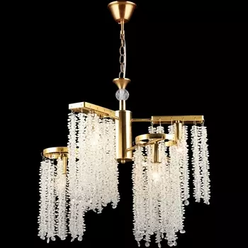 Подвесная люстра хрустальная Reluce 02686-0.4-3+3 COP