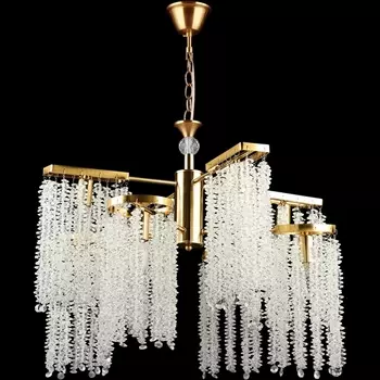 Подвесная люстра хрустальная Reluce 02686-0.4-4+4 COP