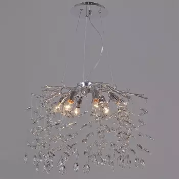 Подвесная люстра хрустальная Reluce 08180-0.4-06 CR