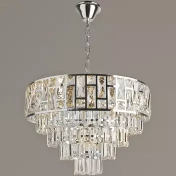 Подвесная люстра хрустальная Reluce 08304-0.4-10 CR