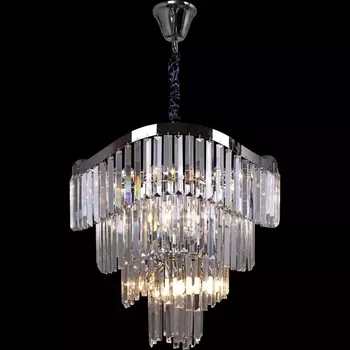 Подвесная люстра хрустальная Reluce 78214-0.4-600 CR