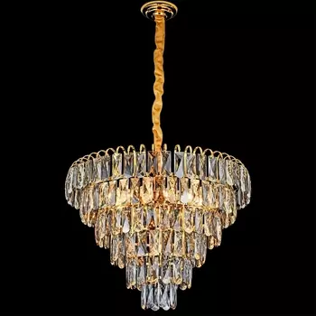 Подвесная люстра хрустальная Reluce 88094-0.4-600 droplight