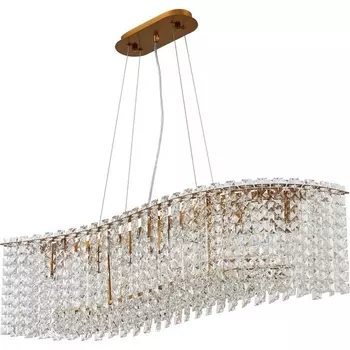 Подвесная люстра хрустальная Stilfort Delone 2179/05/07PL с подвесками