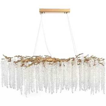 Подвесная люстра хрустальная Stilfort Eiva 2167/05/06PL форма ветки