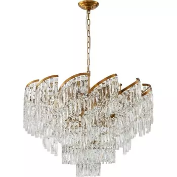 Подвесная люстра хрустальная Stilfort Sapparo 2176/05/18P