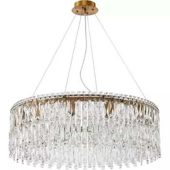 Подвесная люстра хрустальная Stilfort Santorini 2173/05/12P с подвесками