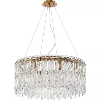 Подвесная люстра хрустальная Stilfort Santorini 2173/05/08P с подвесками