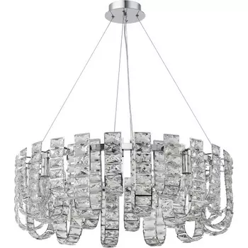 Подвесная люстра хрустальная Stilfort Umiko 2172/09/12P с подвесками