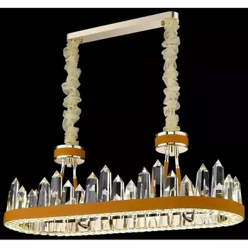 Подвесная люстра хрустальная светодиодная Wertmark Leona WE456.09.303