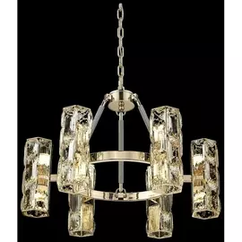 Подвесная люстра хрустальная светодиодная Wertmark Primo WE156.12.303