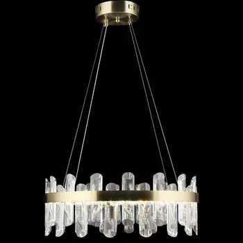 Подвесная люстра хрустальная светодиодная Reluce 02595-0.4-62W LED COP