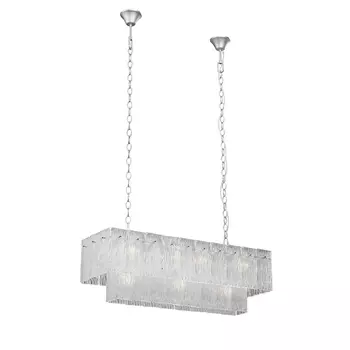 Подвесная каскадная люстра хрустальная Vitaluce V5319-9/15