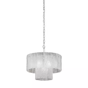 Подвесная каскадная люстра хрустальная Vitaluce V5321-9/8+1