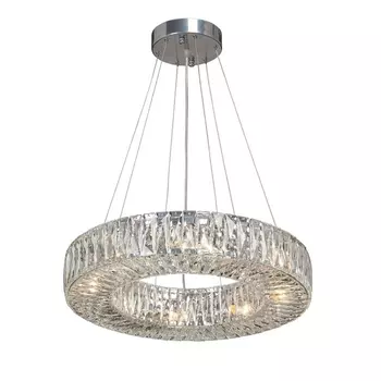 Подвесная люстра хрустальная Vitaluce V5342-9/8S кольцо