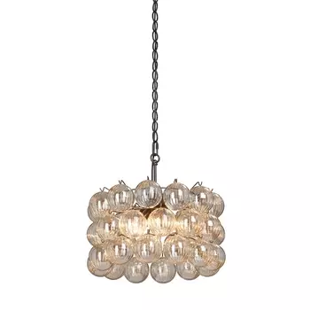 Подвесная люстра хрустальная Vitaluce V5347-7/6 шарики
