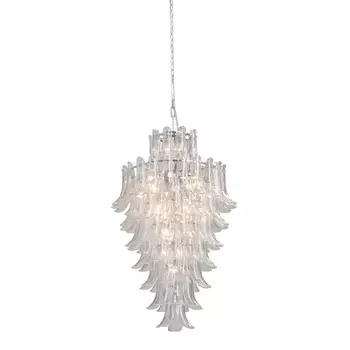 Подвесная каскадная люстра хрустальная Vitaluce V5860-9/28