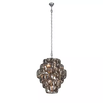 Подвесная каскадная люстра хрустальная Vitaluce V5864-9/21