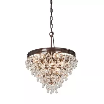 Подвесная каскадная люстра хрустальная Vitaluce V5865-7/10