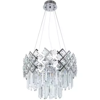 Подвесная люстра хрустальная Arte Lamp Wezen A1006SP-8CC