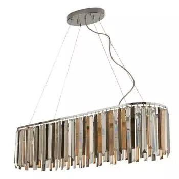 Подвесная люстра хрусталь Nova 1223/02 SP-8 (Divinare)