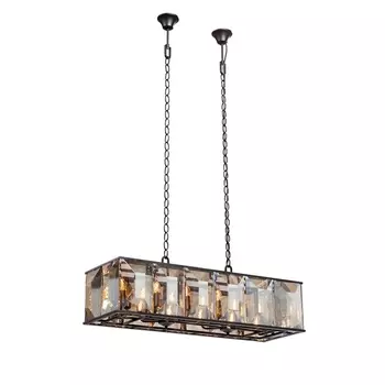 Подвесная люстра хрустальная Vitaluce V4283-1/12 в виде свечи