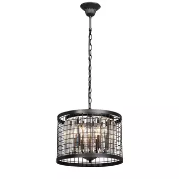 Подвесная люстра хрустальная Vitaluce V5184-1/4 в виде свечи