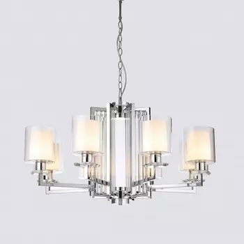 Подвесная люстра iLamp King RM6201-8 CR+CL