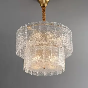 Подвесная люстра каскадная iLamp Manhattan P6315-D600 BR