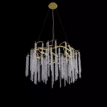 Подвесная люстра iLamp Savage 8813-D800 GD форма ветки