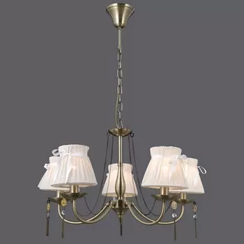 Подвесная люстра ILLUMICO IL0023-5PSQ-24 AB CASTOR